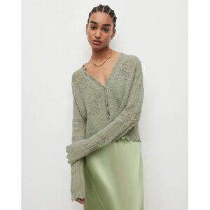 ALLSAINTS  Wool-Alpacal Vanessa Cardigan XS $219